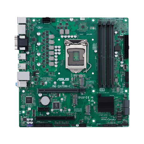 ASUS Pro Q470M-C/CSM Micro-ATX Business Motherboard — Being Shipped