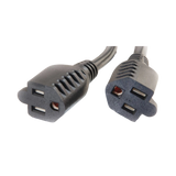 C2G 6ft 16 AWG 1-to-2 Power Cord Splitter — Being Shipped