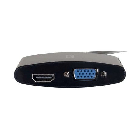C2G 8in Mini DisplayPort to HDMI or VGA Adapter (Black) — Being Shipped