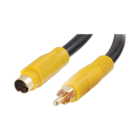 C2G 12ft Bi-Directional S-Video to Composite Video Cable — Being Shipped
