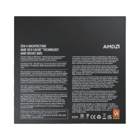 AMD Ryzen 7 7800X3D 8-Cores 16 Threads AM5 Gaming Processor — Being Shipped