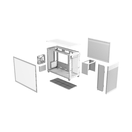 ASUS Prime AP201 Micro-ATX Case (White) — Being Shipped