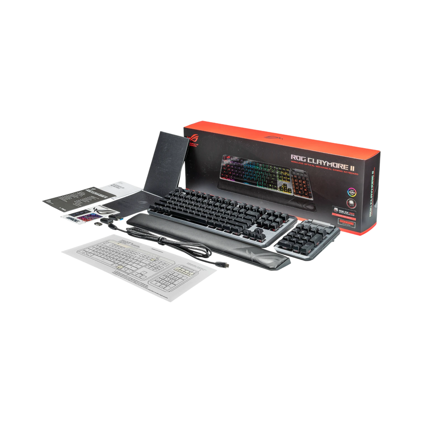 ASUS ROG Claymore II Wireless Mechanical Gaming Keyboard — Being Shipped