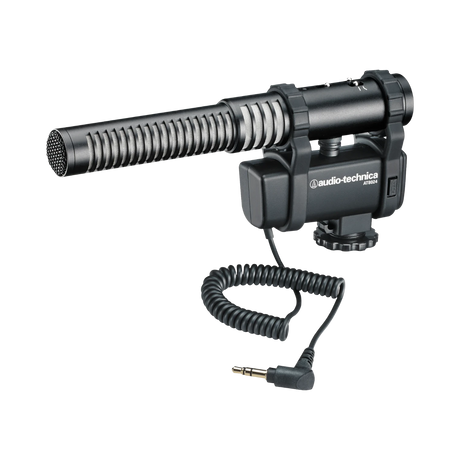 Audio-Technica AT8024 Stereo/Mono Camera-Mount Microphone — Being Shipped