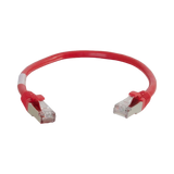 C2G 0.5ft Cat6 Shielded Ethernet Network Patch Cable (Red) — Being Shipped
