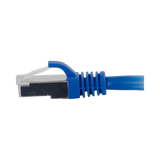 C2G 0.5ft Cat6 Shielded Ethernet Patch Cable (Blue) — Being Shipped