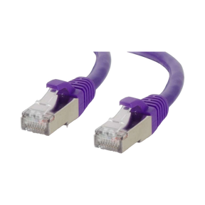 C2G 9ft Cat6 Shielded Ethernet Patch Cable (Purple) — Being Shipped