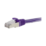 C2G 1ft Cat6 Shielded Ethernet Patch Cable (Purple) — Being Shipped