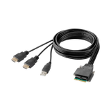 Belkin Secure 2-Port Dual HDMI Monitor KVM Switch — Being Shipped