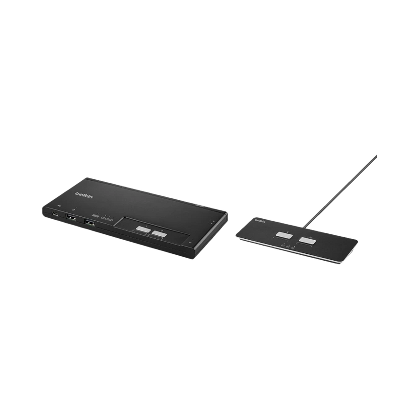 Belkin Secure 2-Port Dual HDMI Monitor KVM Switch — Being Shipped