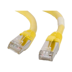 C2G 1ft Cat6 Snagless Shielded Ethernet Network Cable (Yellow) — Being Shipped