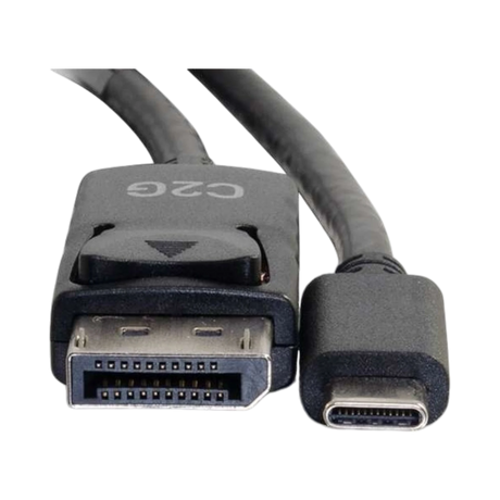 C2G 10ft USB-C to DisplayPort Cable 4K 30Hz (Black) — Being Shipped