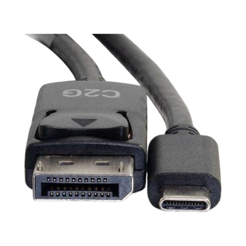 C2G 10ft USB-C to DisplayPort Cable 4K 30Hz (Black) — Being Shipped