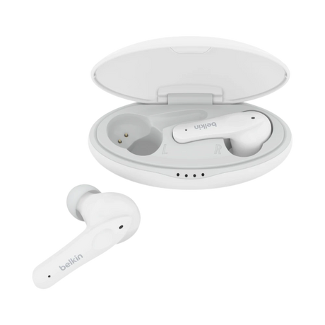 Belkin SOUNDFORM Nano Kids Wireless Earbuds (White) — Being Shipped