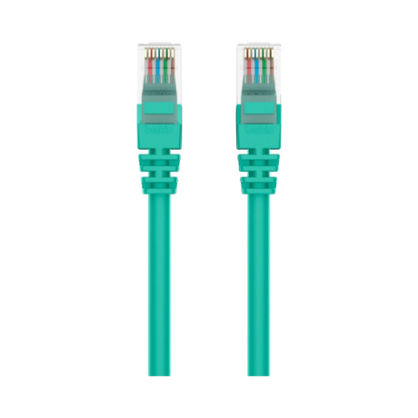 Belkin 15ft CAT5e Snagless Patch Cable (Green) — Being Shipped
