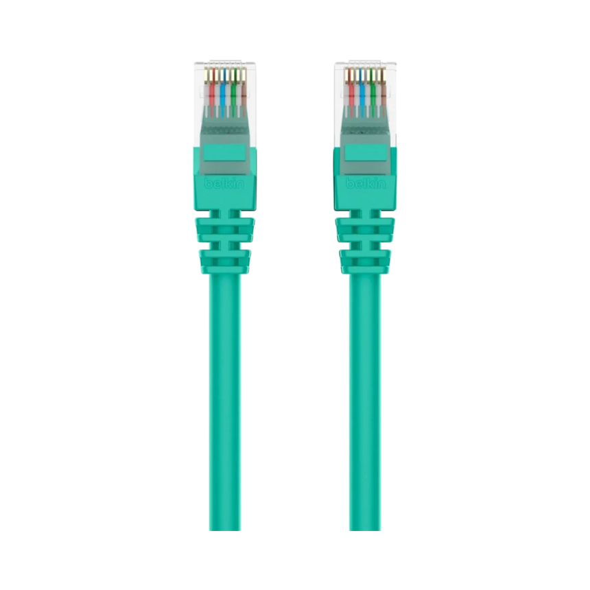 Belkin 15ft CAT5e Snagless Patch Cable (Green) — Being Shipped