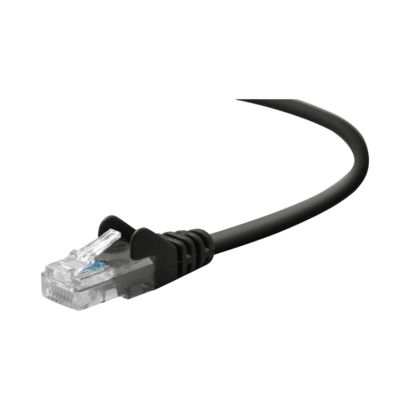 Belkin 12ft CAT5E RJ45 Ethernet Patch Cable  (Black) — Being Shipped