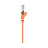 Belkin 6ft CAT5E Ethernet Patch Cable (Orange) — Being Shipped