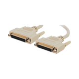 C2G 3ft DB25 F/F Serial RS232 Extension Cable — Being Shipped