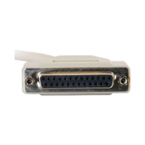 C2G 3ft DB25 F/F Serial RS232 Extension Cable — Being Shipped