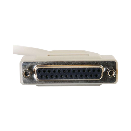 C2G 3ft DB25 F/F Serial RS232 Extension Cable — Being Shipped
