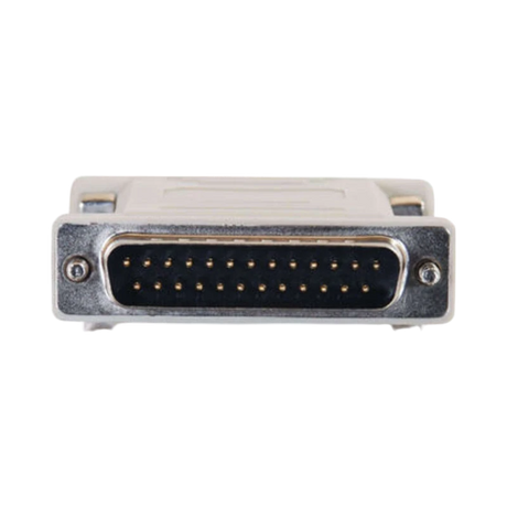 C2G DB25 Male to DB25 Female Serial RS232 Null Modem Adapter — Being Shipped