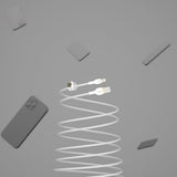 Belkin BoostCharge Pro Flex Lightning to USB-A Cable 6.6ft (White) — Being Shipped