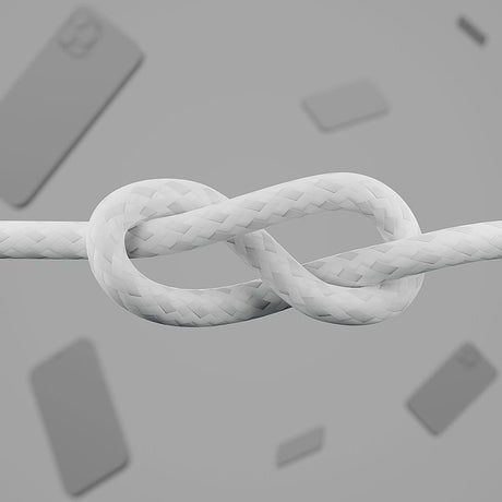 Belkin BoostCharge Pro Flex Lightning to USB-A Cable 6.6ft (White) — Being Shipped