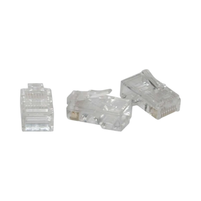 C2G RJ45 Cat5 Modular Plug for Flat Stranded Cable (100 Pack) — Being Shipped