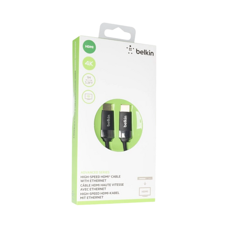 Belkin High-Speed 4K HDMI Cable with Ethernet 3.3 ft — Being Shipped