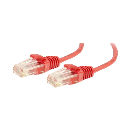 C2G 5ft Cat6 Slim Ethernet Network Patch Cable (Red) — Being Shipped