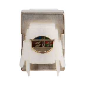 C2G Cat5e Shielded Keystone Jack with Metal Cover (Silver) — Being Shipped