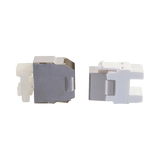 C2G Cat5e Shielded Keystone Jack with Metal Cover (Silver) — Being Shipped
