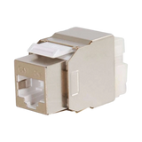 C2G Cat5e Shielded Keystone Jack with Metal Cover (Silver) — Being Shipped