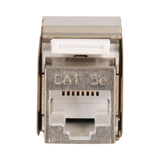 C2G Cat5e Shielded Keystone Jack with Metal Cover (Silver) — Being Shipped