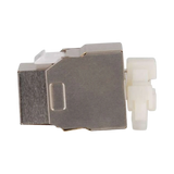 C2G Cat5e Shielded Keystone Jack with Metal Cover (Silver) — Being Shipped