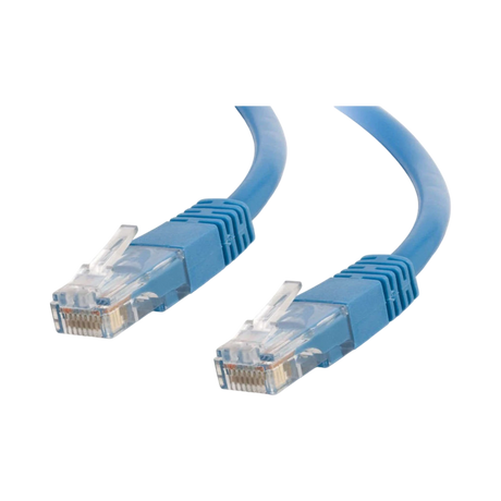 C2G 20ft Cat5e Ethernet Network Patch Cable Unshielded (Blue) — Being Shipped