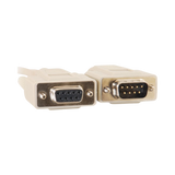 C2G 25ft DB9 M/F Serial RS232 Extension Cable (Beige) — Being Shipped