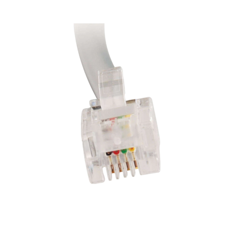 C2G 50ft RJ12 Modular Telephone Cable with Gold Connectors — Being Shipped