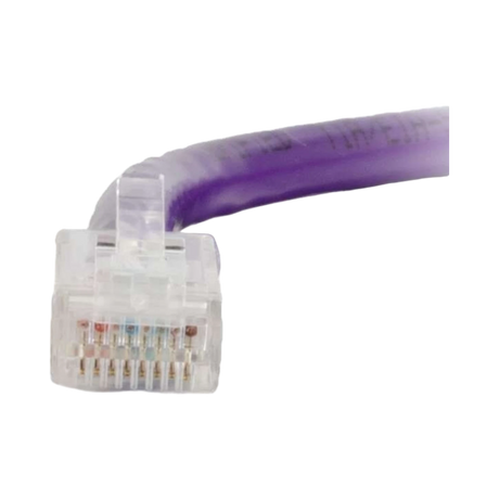 C2G 15ft Cat6 UTP Ethernet Patch Cable (Purple) — Being Shipped