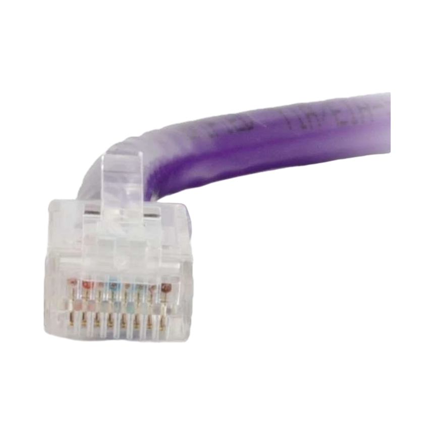 C2G 10ft Cat6 Non-Booted Ethernet Patch Cable (Purple) — Being Shipped