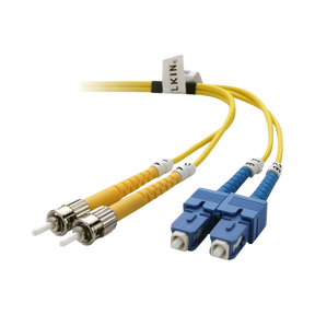 Belkin 5m Duplex Fiber Optic Cable ST to SC Single-Mode — Being Shipped