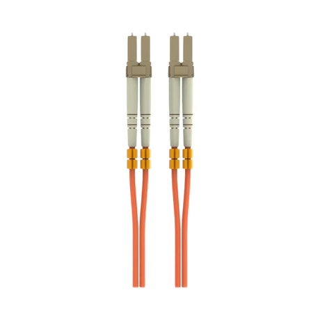 Belkin 20M Fiber Optic Multimode LC/LC Duplex Cable (Orange) — Being Shipped