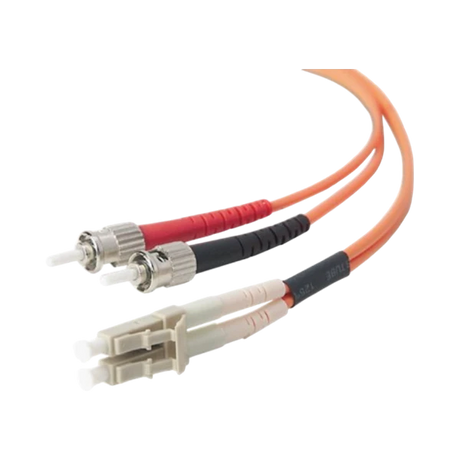 Belkin 10m Duplex Fiber Optic Patch Cable LC/ST (Orange) — Being Shipped