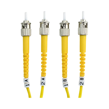 Belkin 1m Duplex Singlemode Fiber Optic Patch Cable ST/ST — Being Shipped