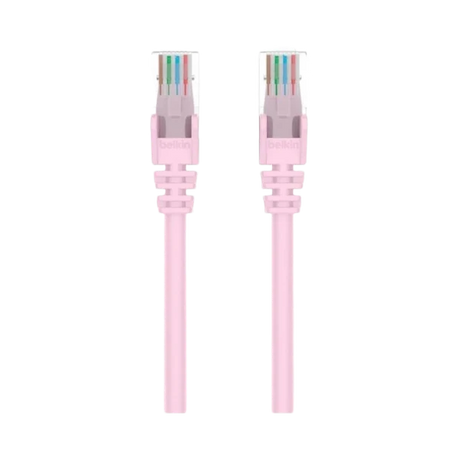 Belkin 75ft CAT6 Snagless Ethernet Patch Cable (Pink) — Being Shipped