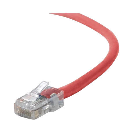Belkin 3ft RJ45 Cat 5e Snagless Patch Cable (Red) — Being Shipped
