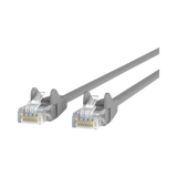 Belkin CAT5e Ethernet Patch Cable Snagless 33ft (Gray) — Being Shipped
