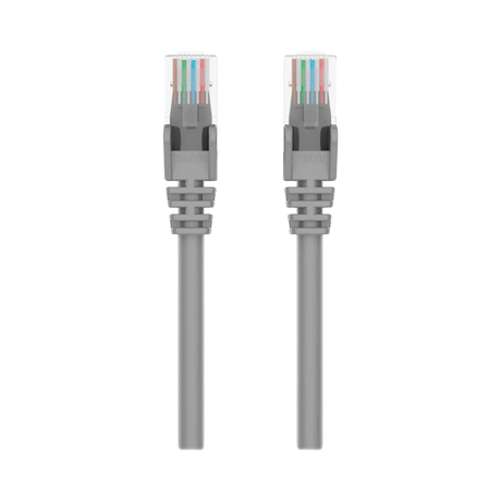 Belkin CAT5e Ethernet Patch Cable Snagless 33ft (Gray) — Being Shipped