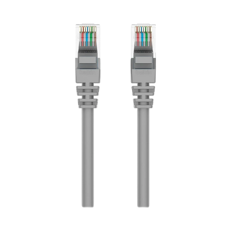 Belkin CAT5e Ethernet Patch Cable Snagless 33ft (Gray) — Being Shipped